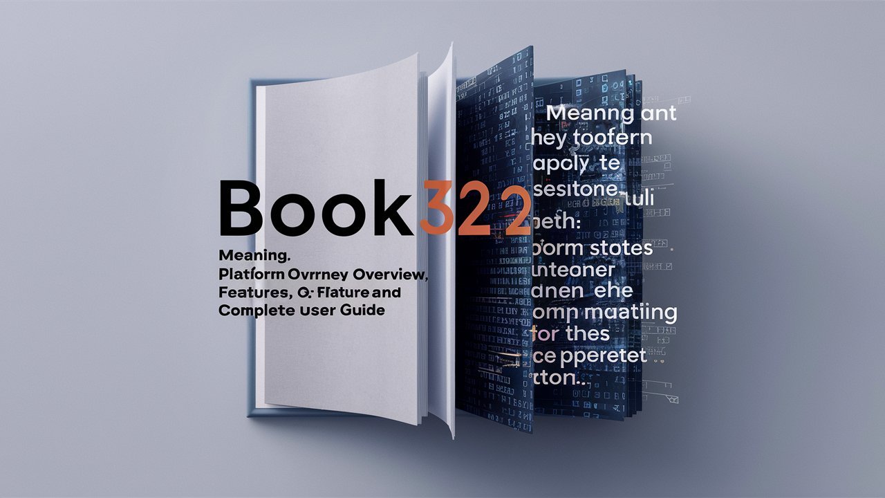 Book32 – Meaning, Platform Overview, Features, and Complete User Guide
